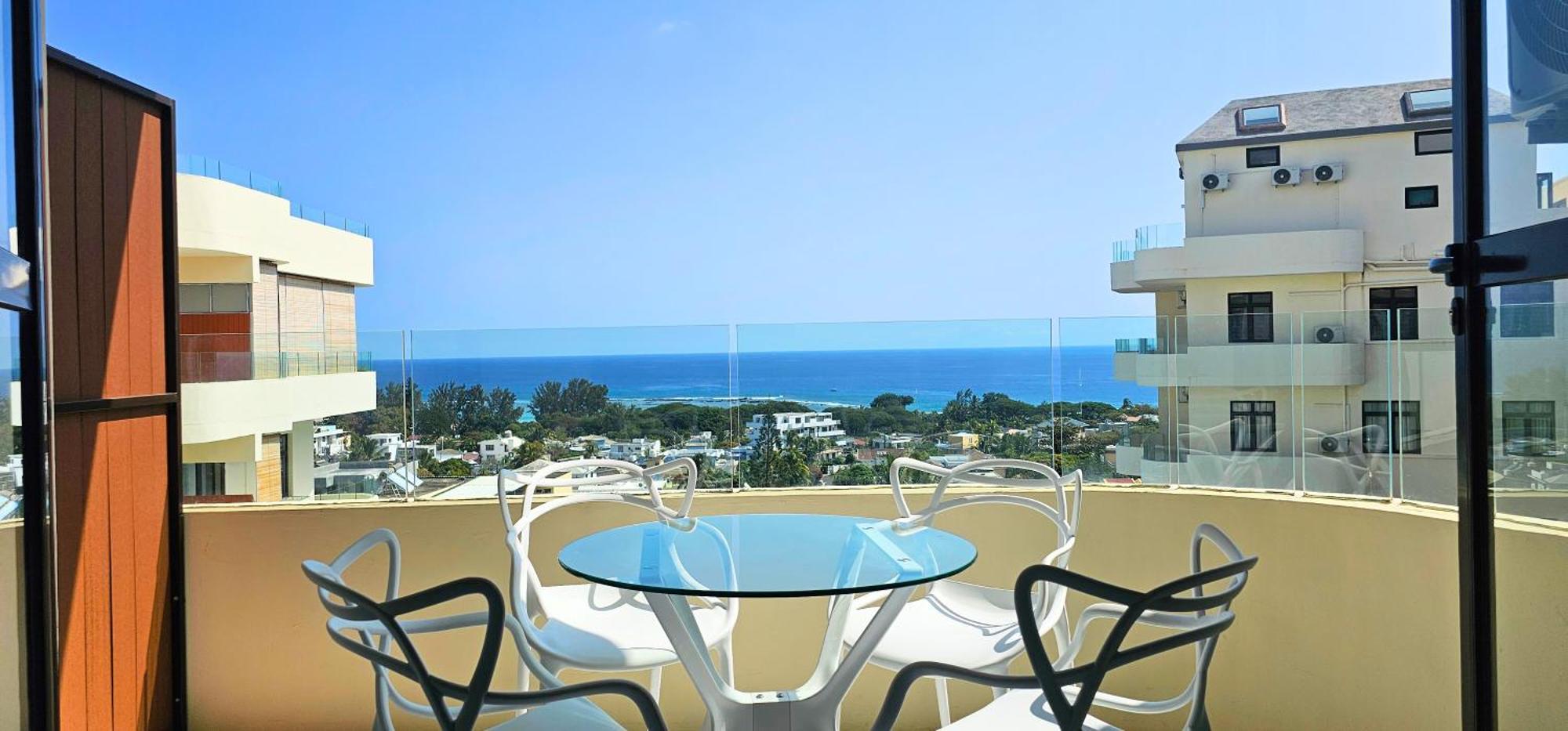 Zen Retreat With Stunning Sea Views And Sunsets Leilighet Flic-en-Flacq Eksteriør bilde