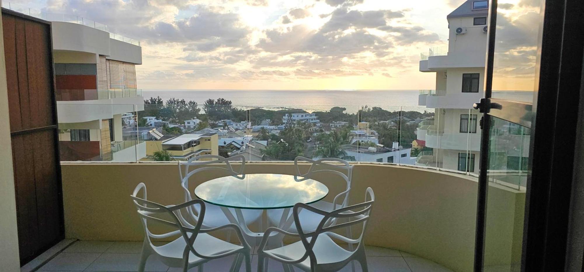 Zen Retreat With Stunning Sea Views And Sunsets Leilighet Flic-en-Flacq Eksteriør bilde