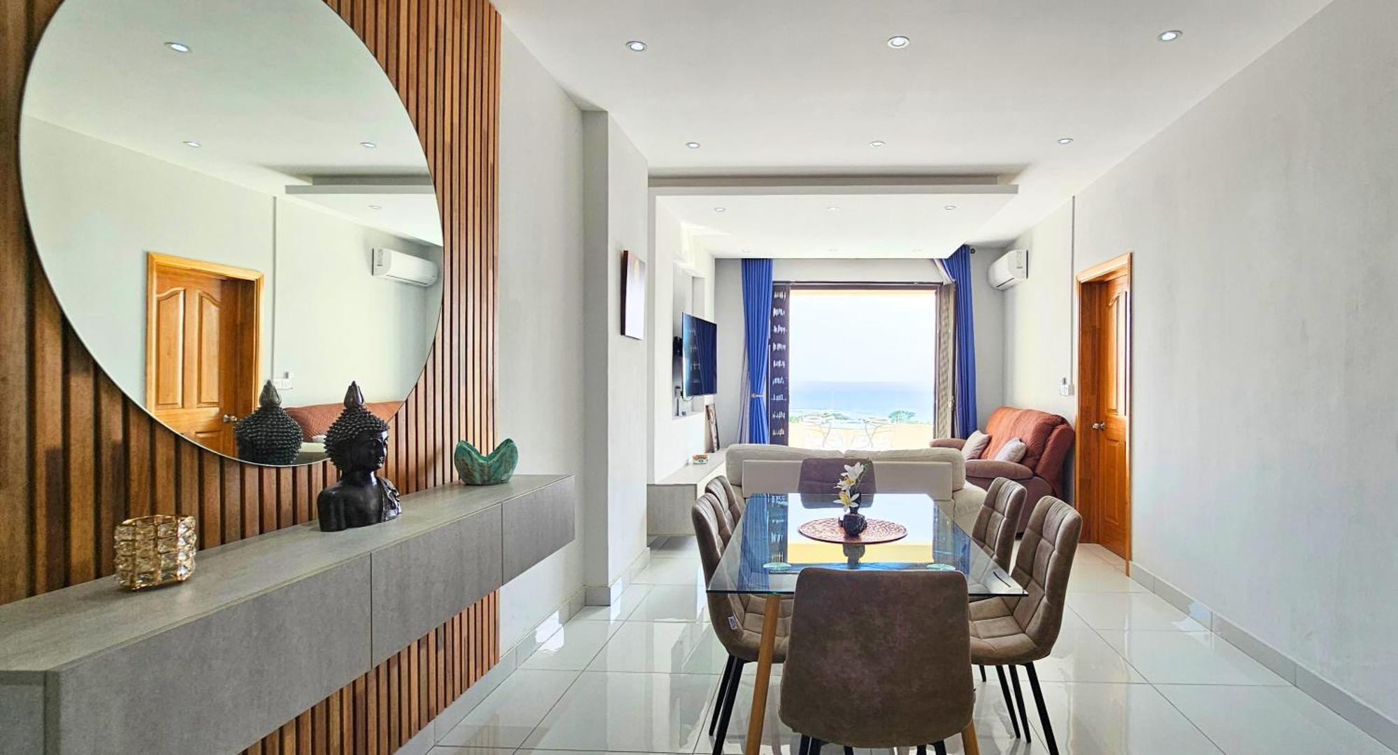 Zen Retreat With Stunning Sea Views And Sunsets Leilighet Flic-en-Flacq Eksteriør bilde